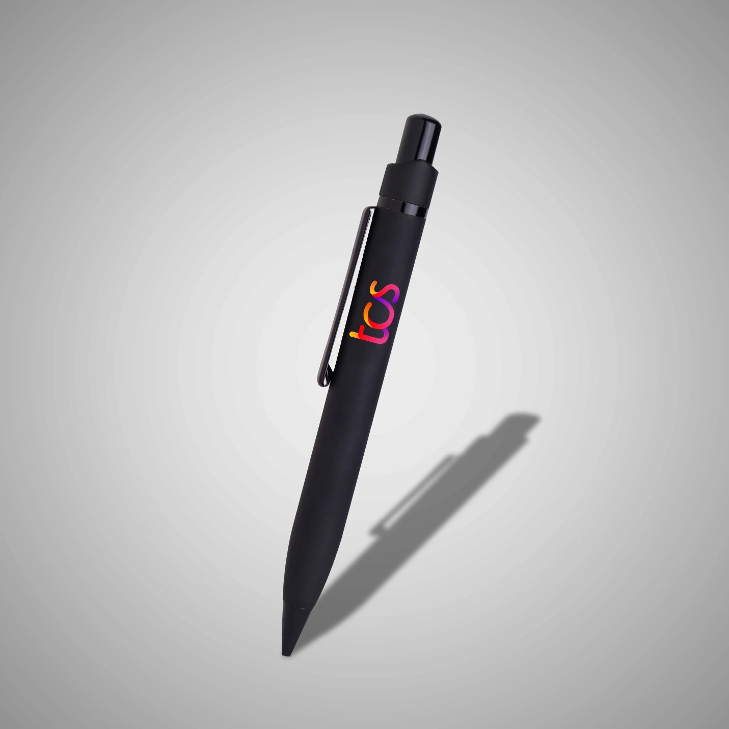 Elegant Black Elastic Pen & Diary Combo Gift Set